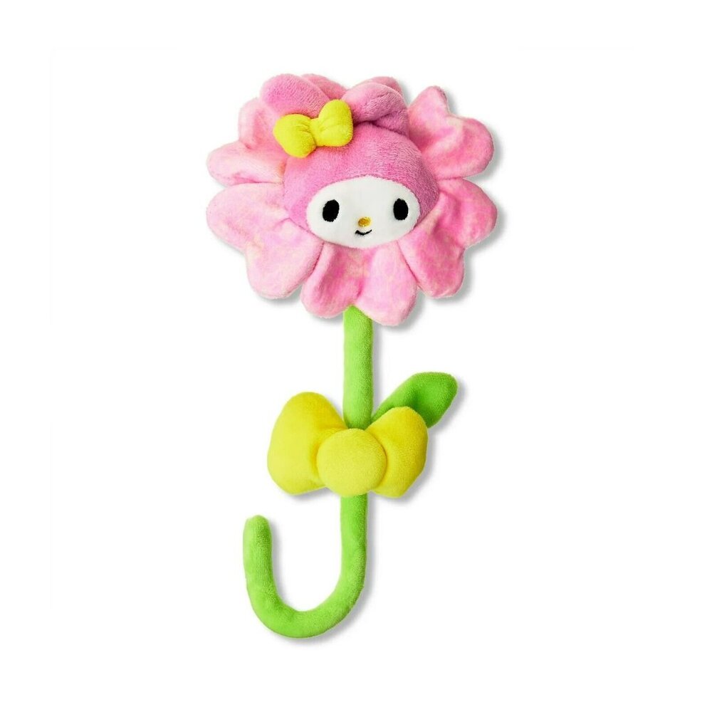 Hello Kitty And Friends 14" My Melody Pink Plush Valentine Flower Bendable Stem